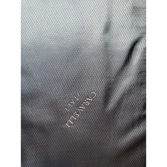 Caravelli Italy Charcoal Grey Pinstripe Jacket Blazer Sport Coat Mens 42S 36W - Picture 6 of 13